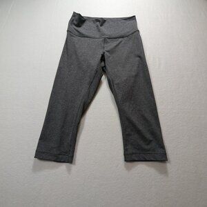 Lulu Lemon Leggings Size 8 Gray Color